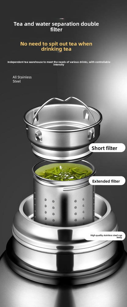 Outdoor Insulated Cup 316 Stainless Steel Car Portable Camping Climbing