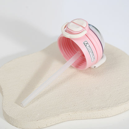 Mini Pocket Straw Insulated Cup with Pop-up Lid for Children