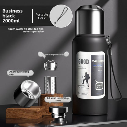 Outdoor Insulated Cup 316 Stainless Steel Car Portable Camping Climbing