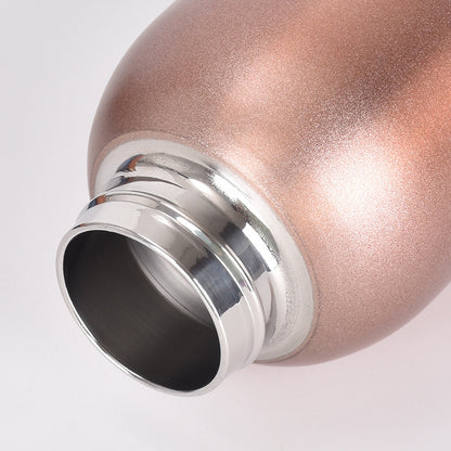 Mini 304 Stainless Steel Insulated Cup Outdoor Portable Ring Pocket Cup
