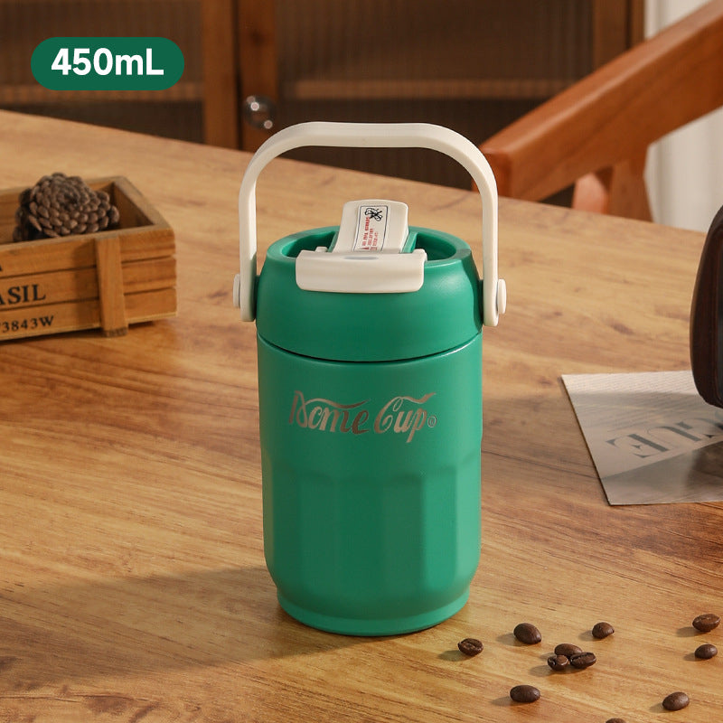 316 Stainless Steel Insulated Cup Portable Folding Handheld Coffee Cup