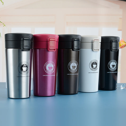 Bouncing Coffee Cup Portable Thermos Cup Business Gift Office Water Cup