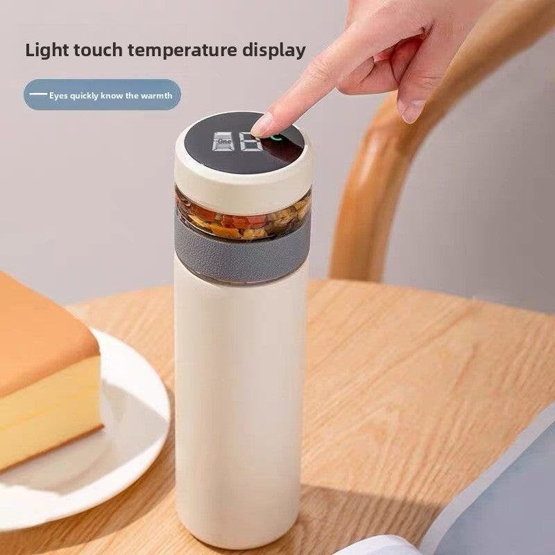 304 Stainless Steel Insulated Cup Intelligent Temperature Display Gift Water Cup