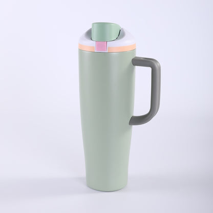 40oz Large Capacity Handle 304 Stainless Steel Insulated Cup Portable