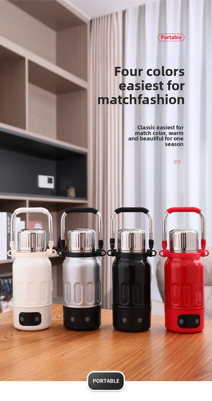 Intelligent Heating Temperature Control Boiling Water 316 Stainless Steel Thermos Cup