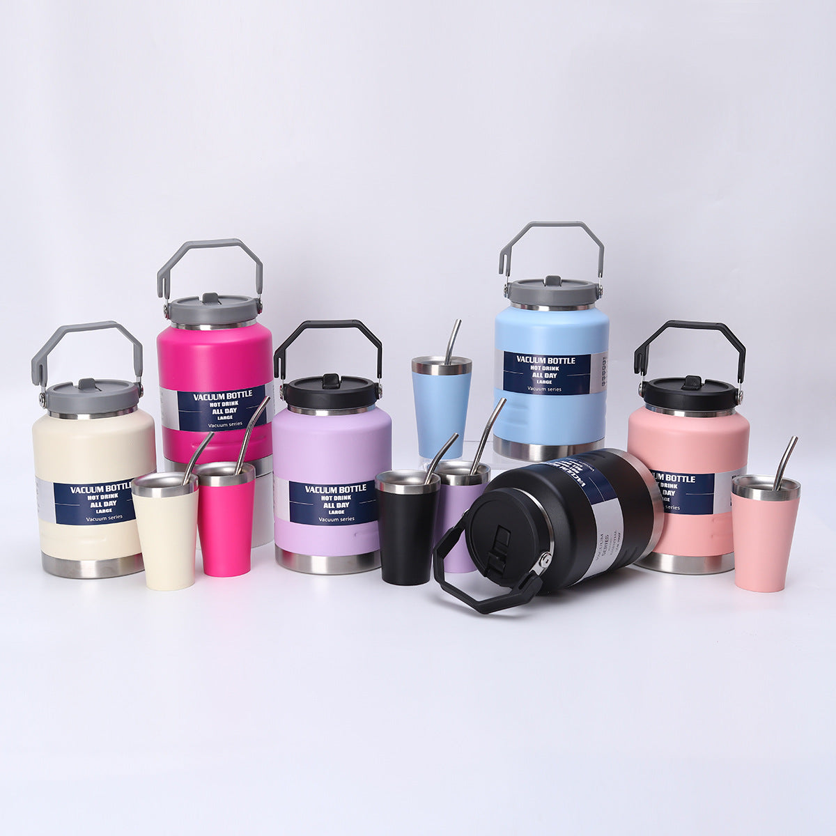 Portable Stainless Steel Insulated Handheld Kettle