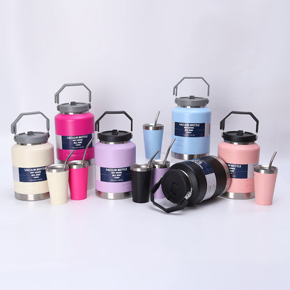 Portable Stainless Steel Insulated Handheld Kettle