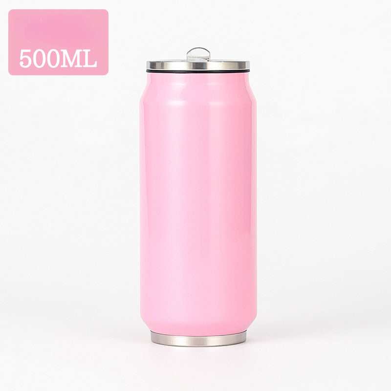Can Vacuum Insulated Cup Simple Coke Straw Cup