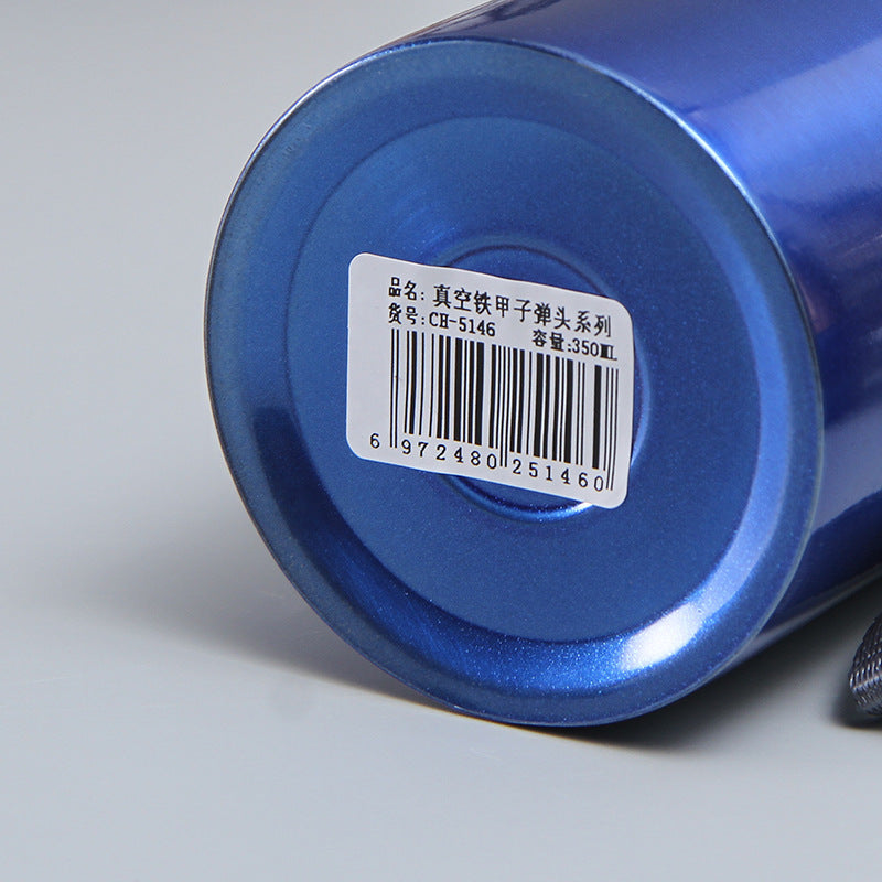 Bullet Insulated Mug 304 Stainless Steel Large Capacity Tea Cup Portable Outdoor Camping Water Cup