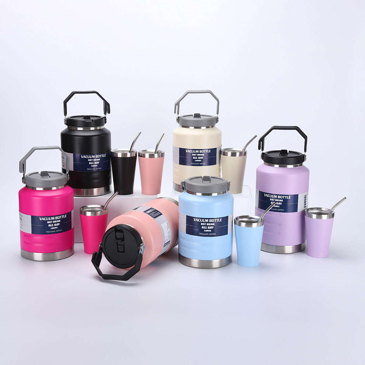 Portable Stainless Steel Insulated Handheld Kettle