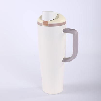 40oz Large Capacity Handle 304 Stainless Steel Insulated Cup Portable