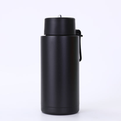 Simple Compact Handheld 304 Stainless Steel Insulated Cup Outdoor Portable Straw Cup
