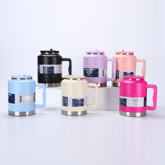 304 Stainless Steel Large Capacity Double-layer Vacuum Insulated Kettle