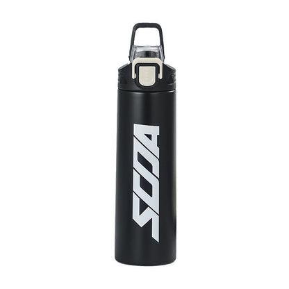 304 Stainless Steel Insulated Cup Outdoor Sports Water Bottle Fashionable Simple Bounce Cup