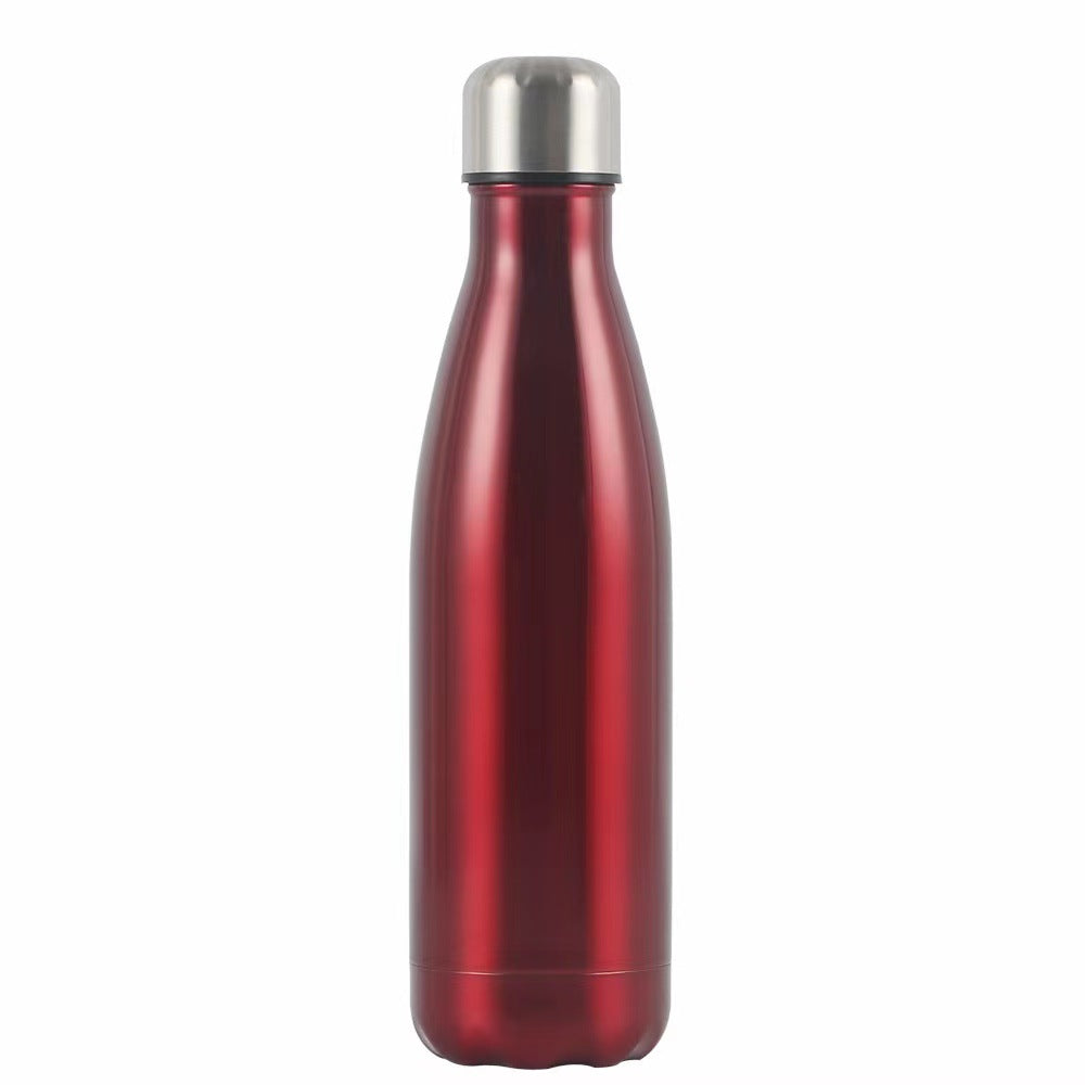 Coke Bottle Sports Water Bottle 304 Stainless Steel Bowling Cup