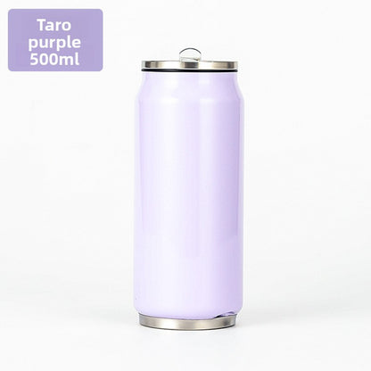 Can Vacuum Insulated Cup Simple Coke Straw Cup