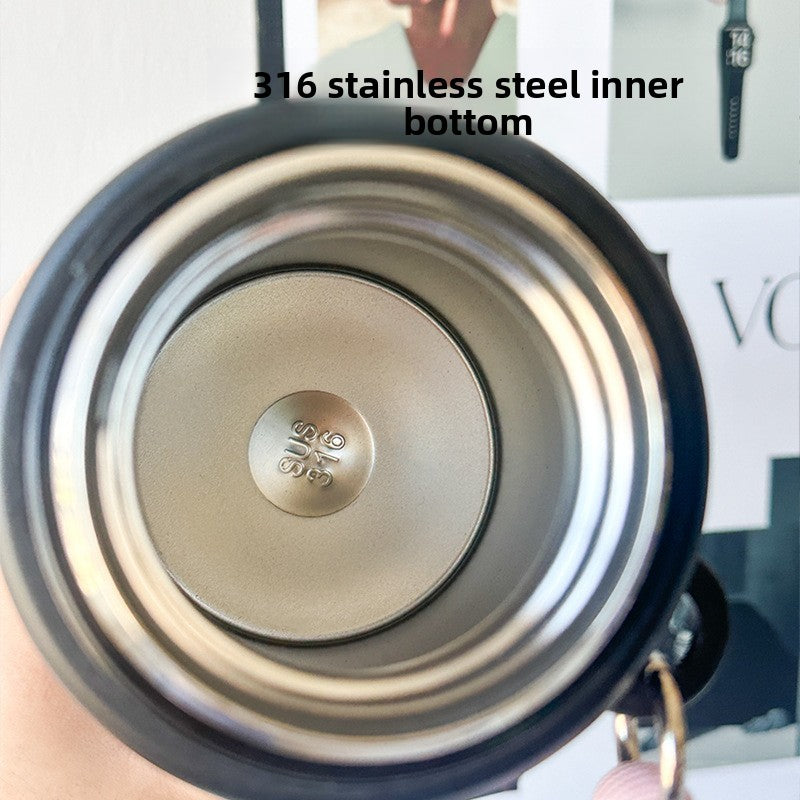 316 Insulated Large Capacity Rope Handle Kettle