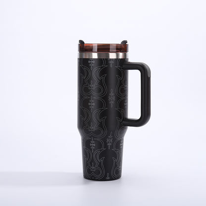 40oz handle 304 stainless steel thermos cup
