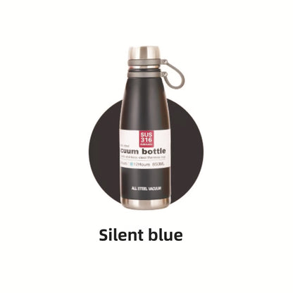 316 Double-layer Stainless Steel Vacuum Insulated Cup Cola Bottle Outdoor Sports Water Bottle