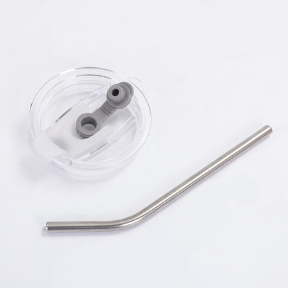 Mini Mate Tea Cup with Straw 304 Stainless Steel Pocket Portable