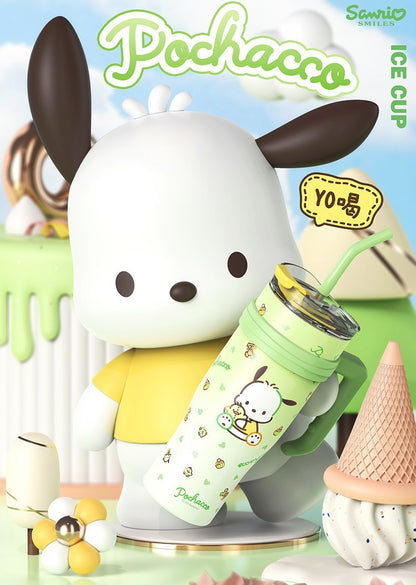 304 Stainless Steel Giant Sanrio Insulated Cup Large Capacity Handle Water Cup