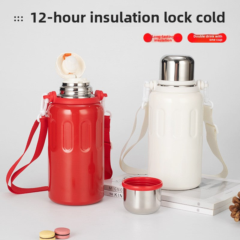 316 Stainless Steel Insulated Cup Outdoor Portable Sports Water Bottle