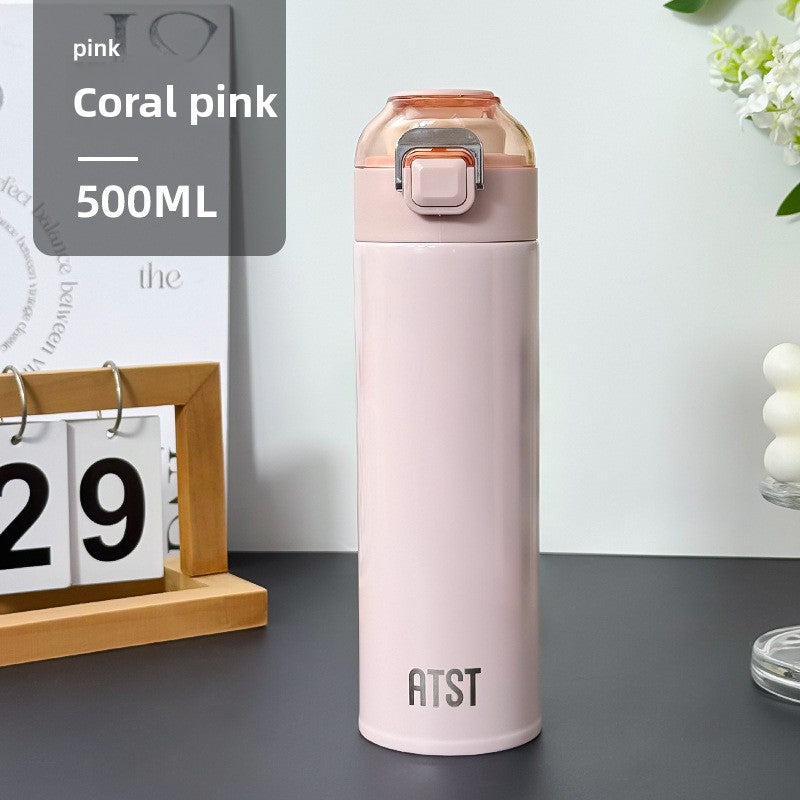 316 Stainless Steel Portable Bounce Thermos Cup