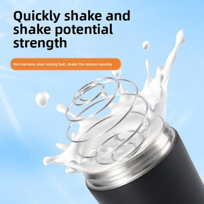 304 Stainless Steel Shaker Cup Protein Powder Milkshake Mixing Cup Fitness Sports Water Cup