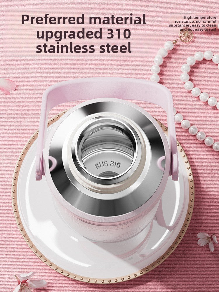 Large Capacity Insulated 316 Stainless Steel Sakura Water Cup