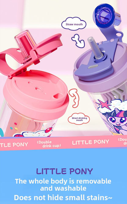 My Little Pony Plastic Cup Portable Cute Handheld Student