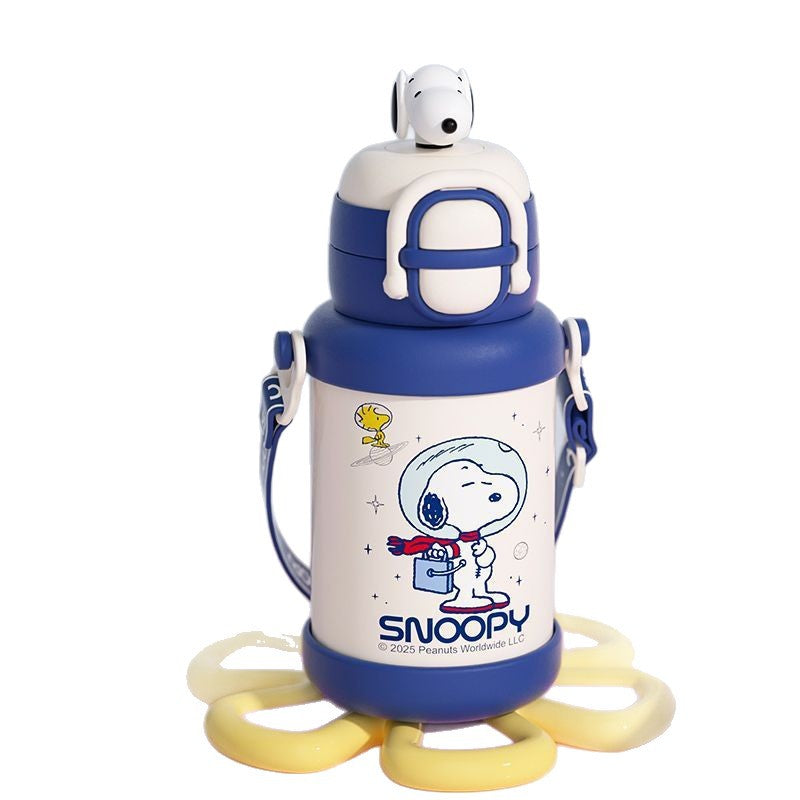Snoopy Double Drink 316 Insulated Straw Cup