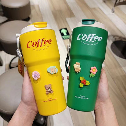 304 Stainless Steel Coffee Cup Portable Travel Insulated Cup