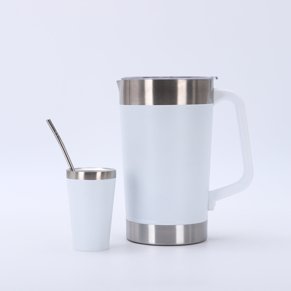 1.9L Large Capacity Durable 304 Stainless Steel Thermos Cup