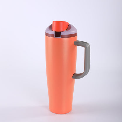 40oz Large Capacity Handle 304 Stainless Steel Insulated Cup Portable