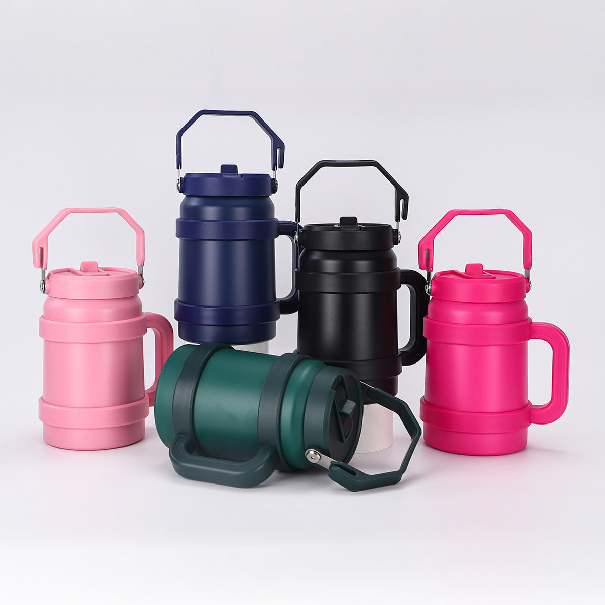 Handheld ton bucket + Small trumpet cup +Spoon