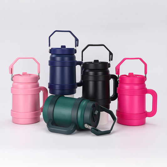 Handheld ton bucket + Small trumpet cup +Spoon