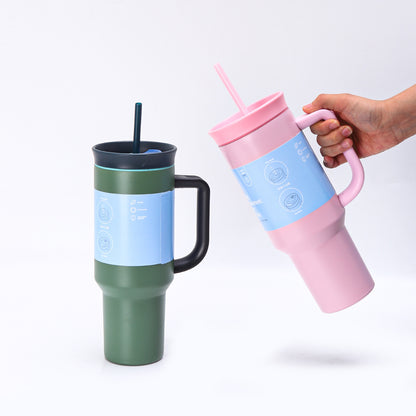 40oz Handle Cup 304 Stainless Steel Suitable for Car Cup Holder