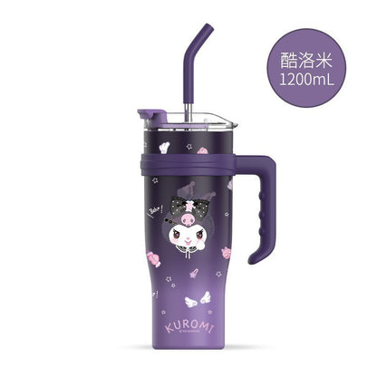 304 Stainless Steel Giant Sanrio Insulated Cup Large Capacity Handle Water Cup