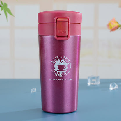 Bouncing Coffee Cup Portable Thermos Cup Business Gift Office Water Cup