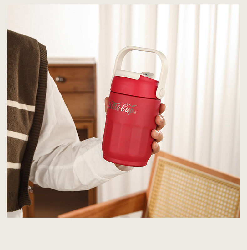 316 Stainless Steel Insulated Cup Portable Folding Handheld Coffee Cup