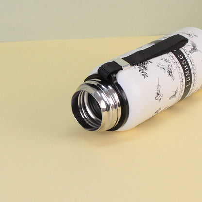 Chinese Style Gift Box Gardenia Flower Thermos Cup 316 Stainless Steel
