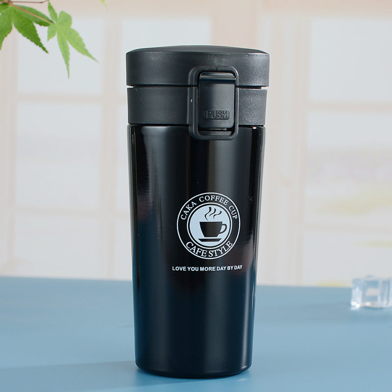 Bouncing Coffee Cup Portable Thermos Cup Business Gift Office Water Cup