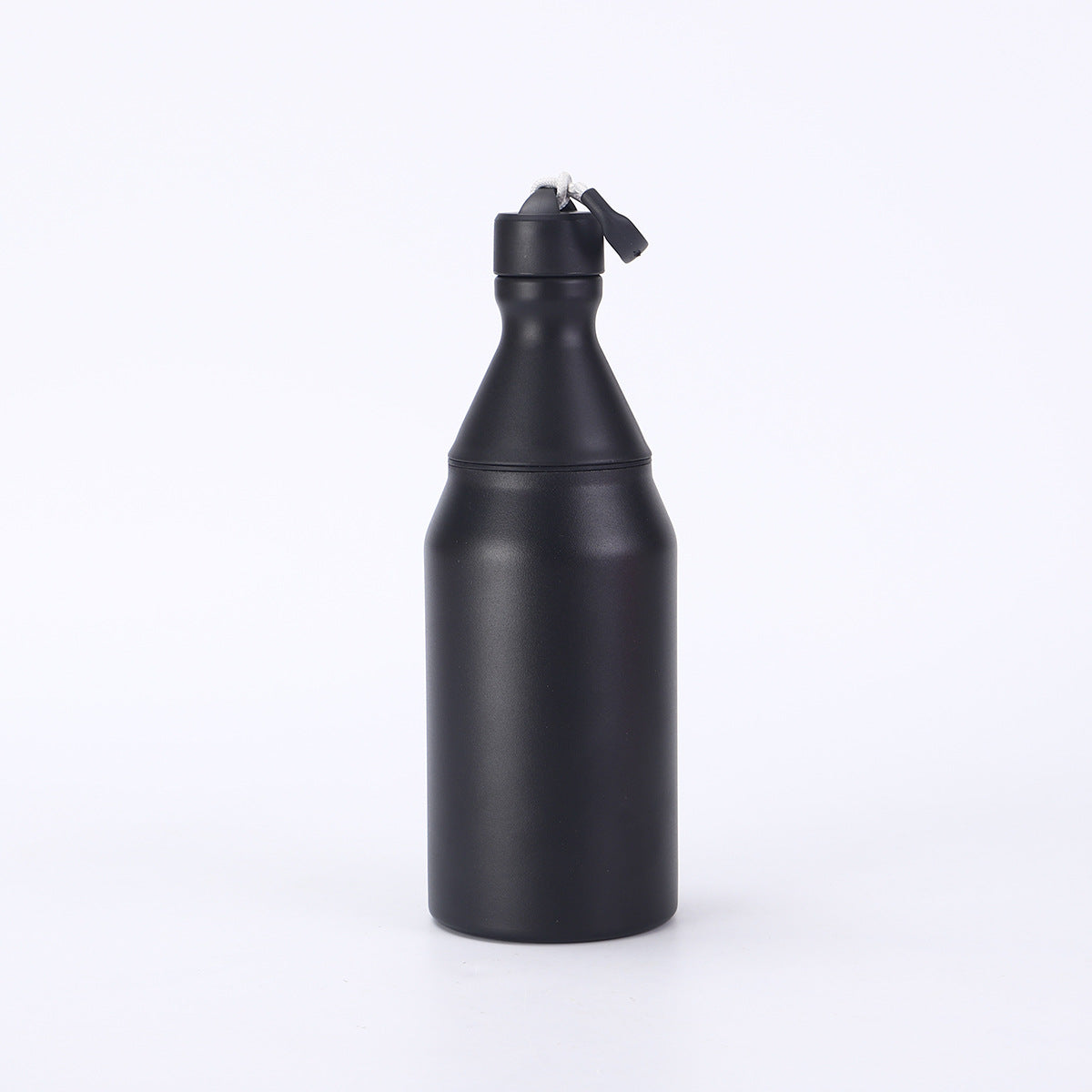 Fashion Small Mouth Bottle Simple Detachable 304 Stainless Steel Insulated Cup Portable with Strap