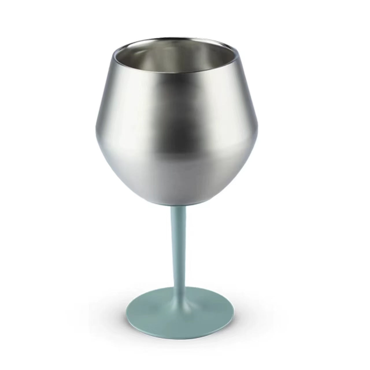 304 Stainless Steel Champagne Coffee Wine Glass Goblet