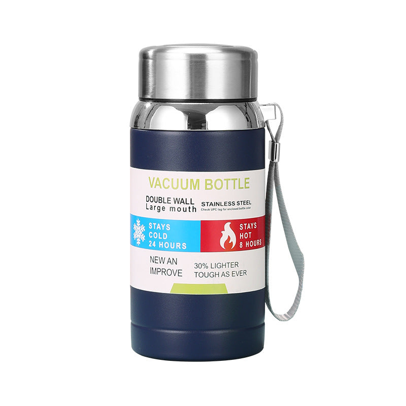 316 Stainless Steel Tea Water Separation Insulation Outdoor Portable Sports Water Bottle