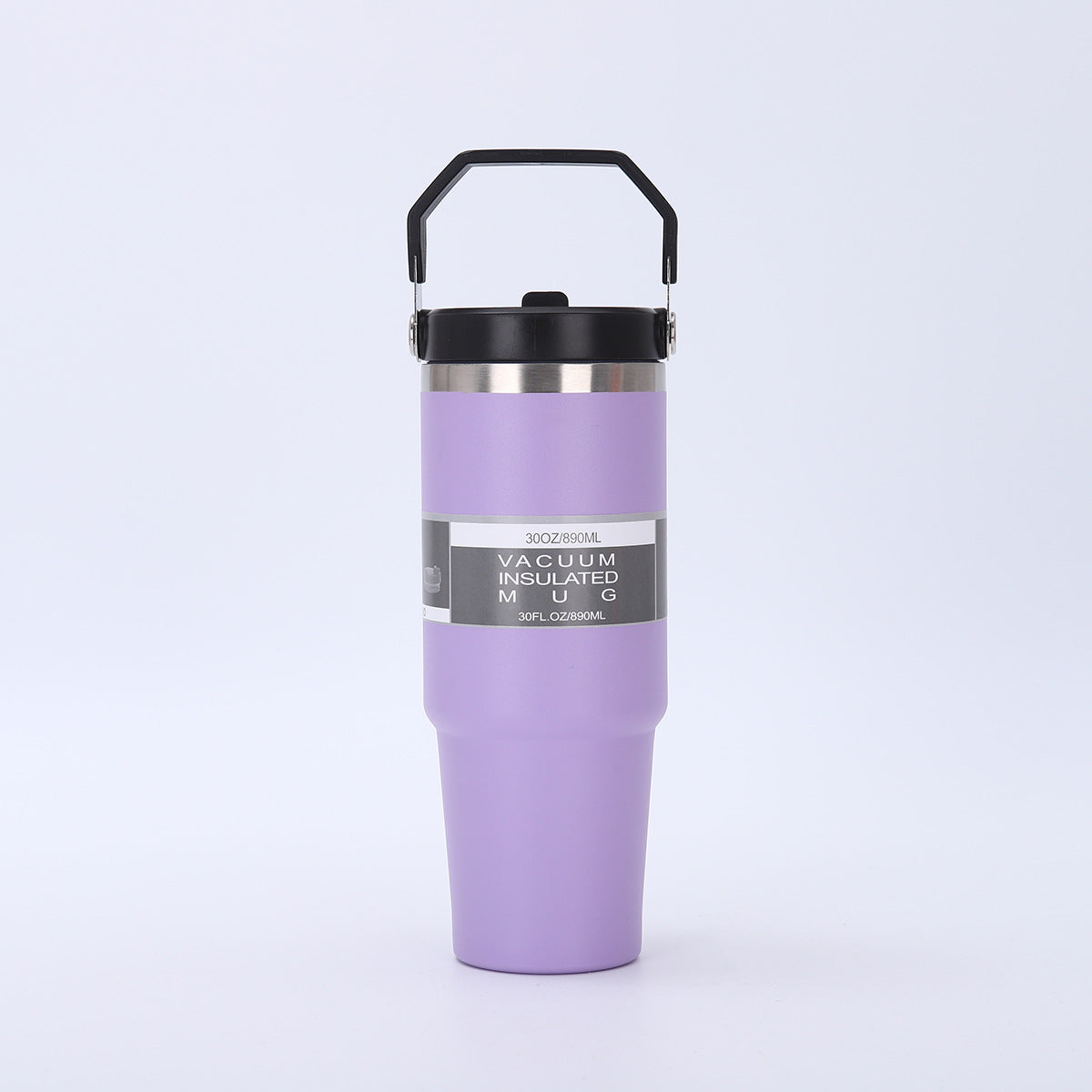 Portable Travel Mug with One Drinking Spouts Lid