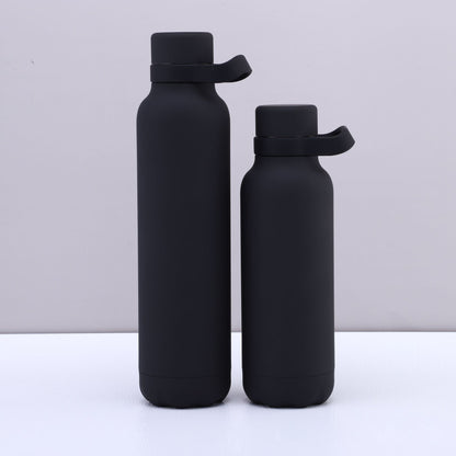 Outdoor Portable 304 Stainless Steel Sports Water Bottle Handheld