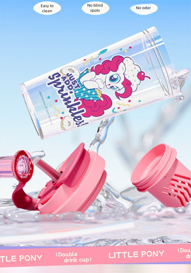 My Little Pony Plastic Cup Portable Cute Handheld Student