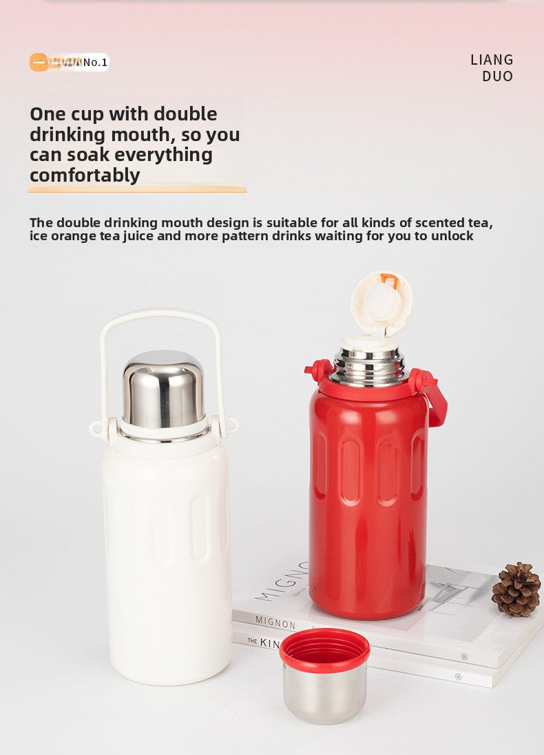 316 Stainless Steel Insulated Cup Outdoor Portable Sports Water Bottle