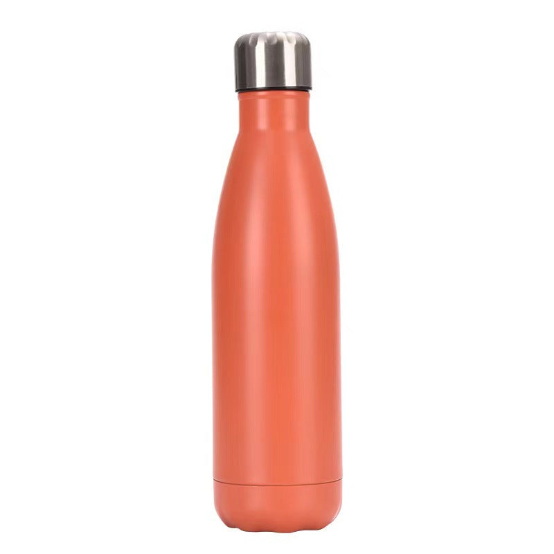 Coke Bottle Sports Water Bottle 304 Stainless Steel Bowling Cup